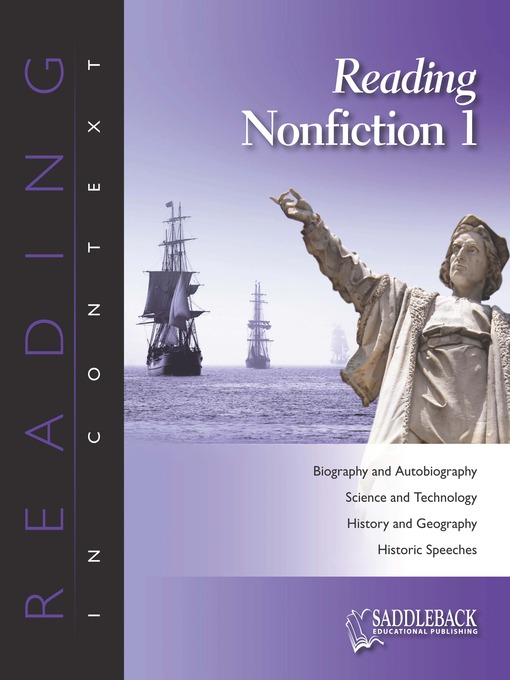 Title details for Reading Nonfiction 1 by Saddleback Educational Publishing - Available